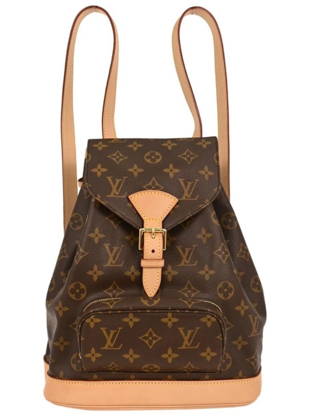 Louis Vuitton Monogram Montsouris MM Backpack M51136